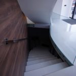 Szklana balustrada do schodów